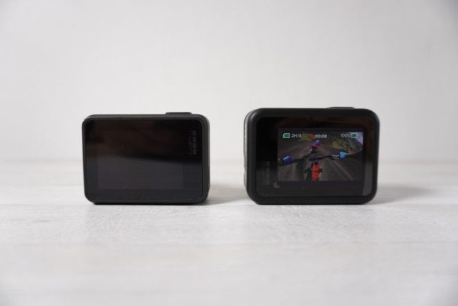 GoPro HERO8 BlackとHERO7の本体外観比較