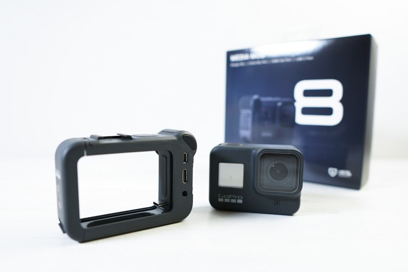 GoPro HERO8 Black対応のメディアモジュラーを開封レビュー | GoPro（ゴープロ）とマウントの使い方レビュー