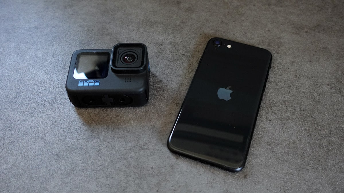 GoPro HERO11 Blackとスマートフォン