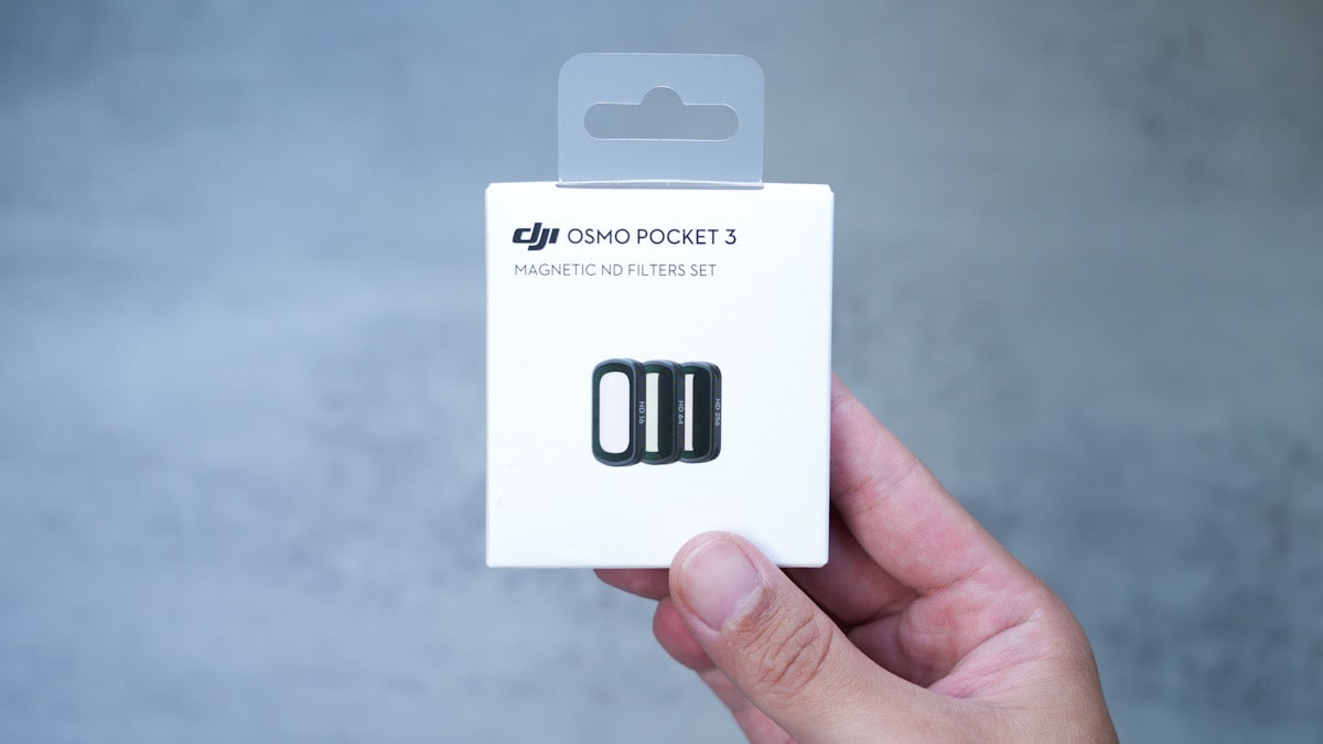 DJI Osmo Pocket 3のNDフィルター