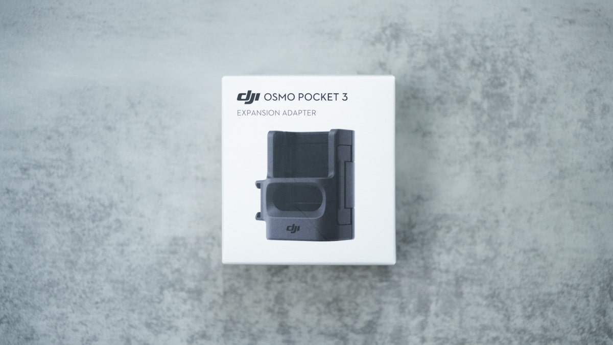 DJI Osmo Pocket 3の拡張アダプター