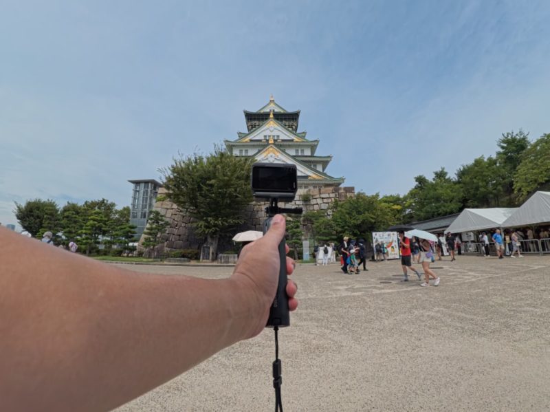 Insta360 GO Ultraで撮影したPOV写真