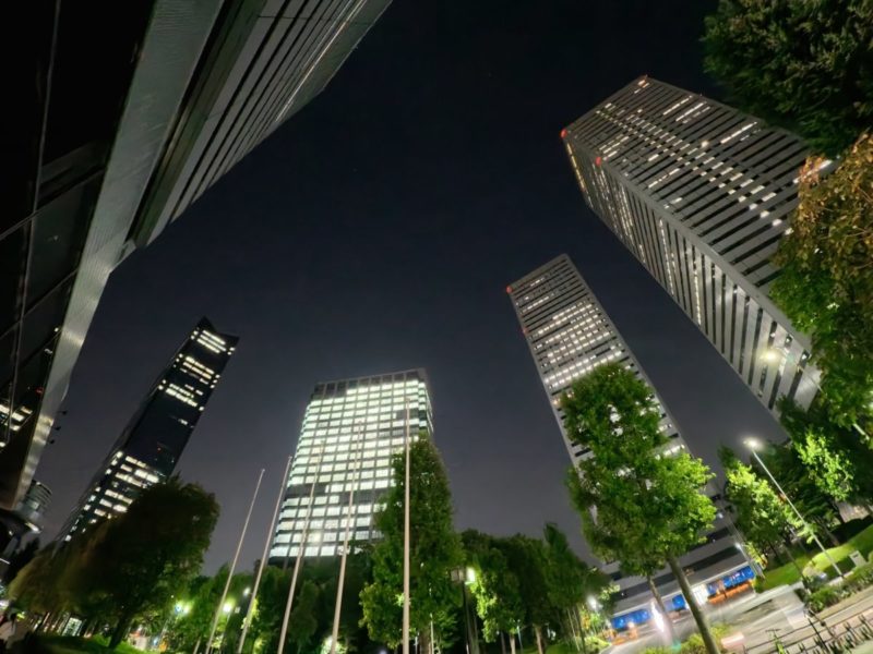 Insta360 GO Ultraで撮影した夜の風景写真