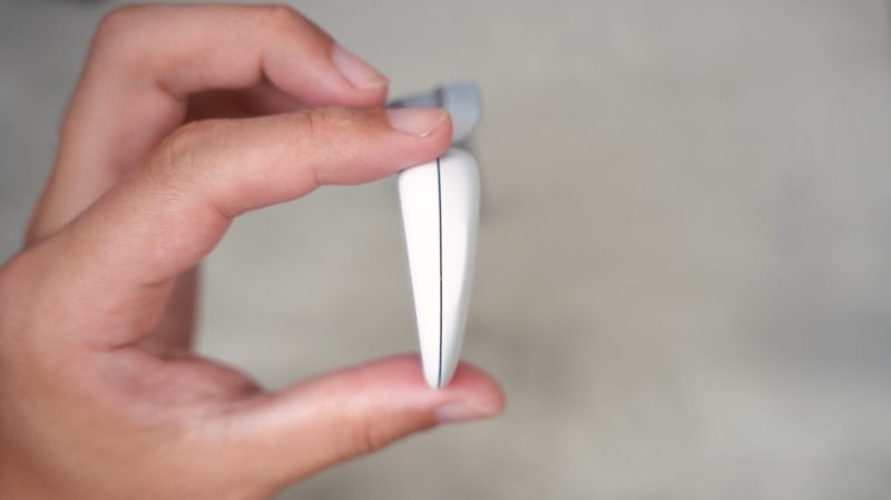 磁気ペンダントの角度を調整したもの