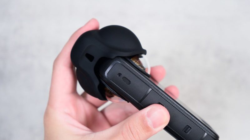 X4 Airに標準レンズガードをつけてレンズキャップを取り付け