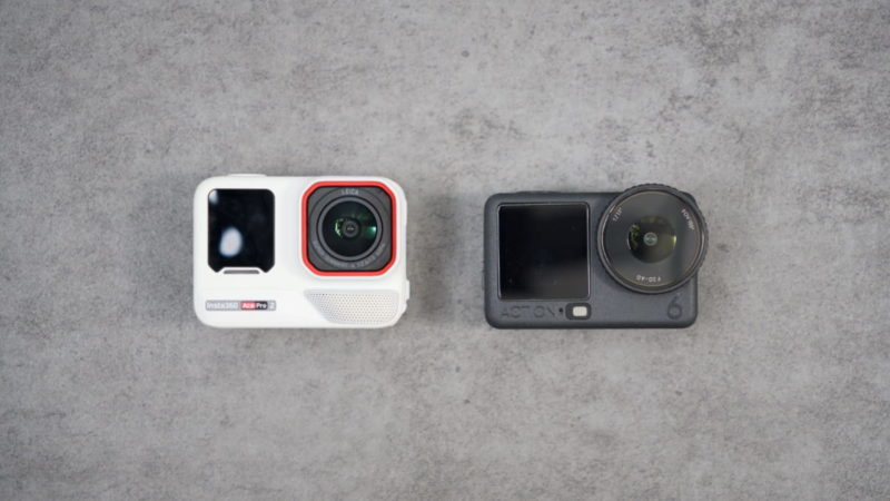 Insta360 Ace Pro 2とDJI Osmo Action 6